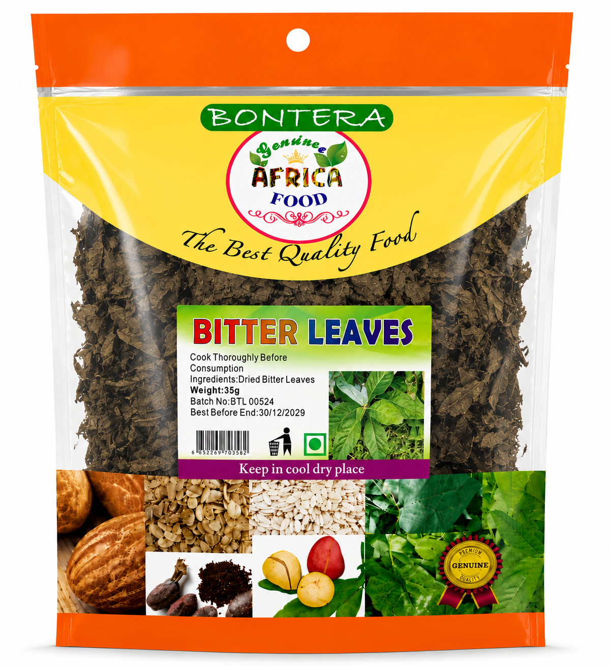 DRY BITTER LEAF