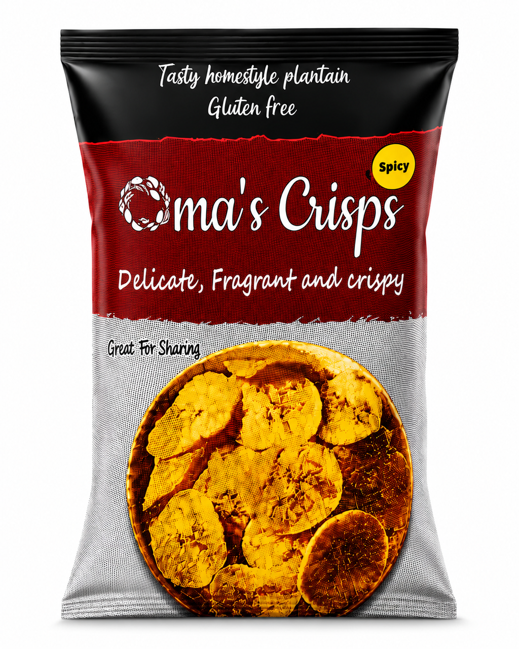 Omas Crips Spicy Large  Box