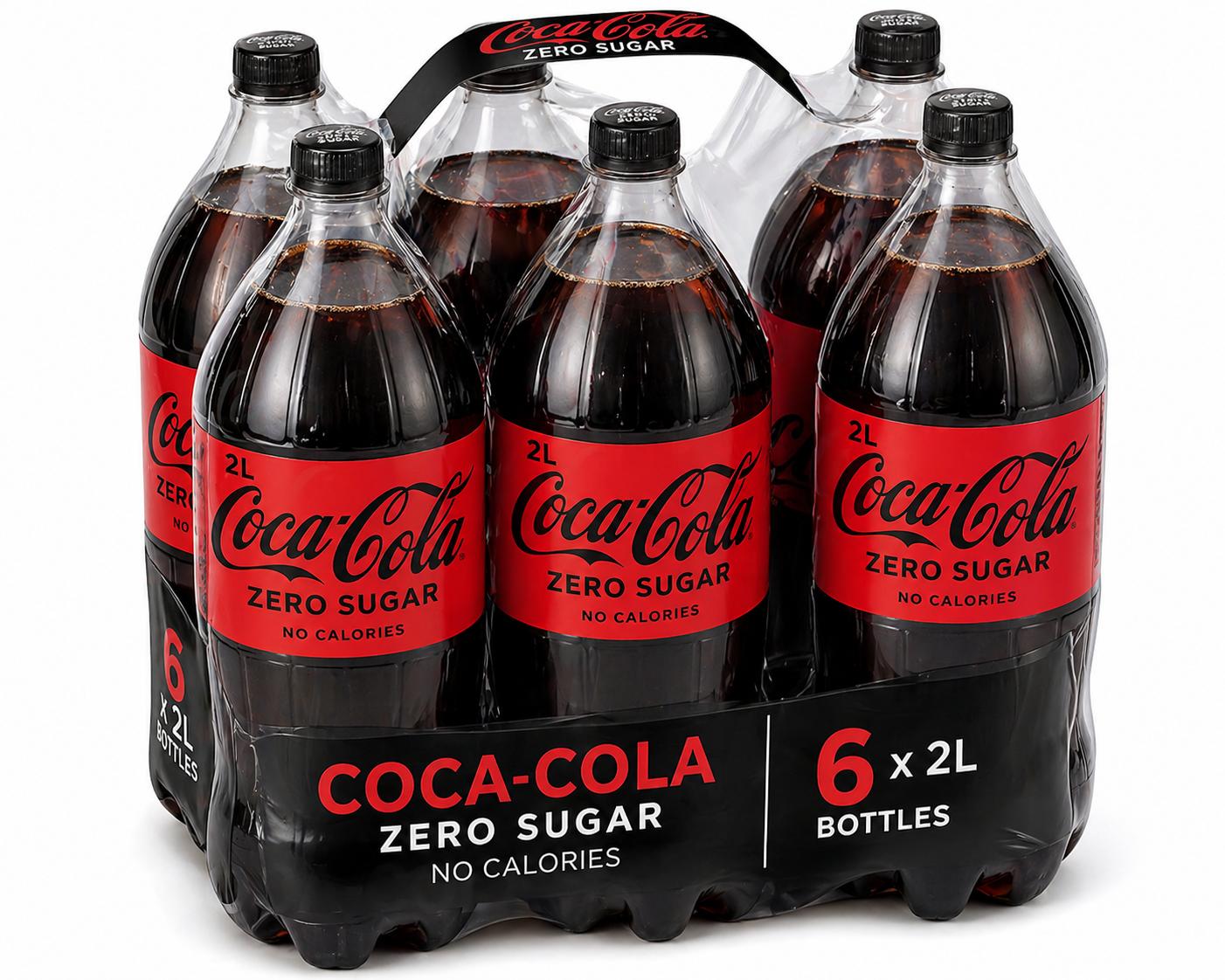 Coca-Cola  Zero Sugar 2L – Bulk Pack (6 Bottles)